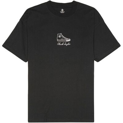 Converse Chuck 70 Sneaker Tee Bărbați - Tricouri Converse - Negru - 10023256-A01-S - Size: S Negru S male Converse Chuck 70 Sneaker Tee Bărbați - Tricouri Converse - Negru - 10023256-A01-S - Size: S Negru S male
