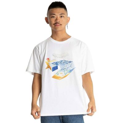 Converse Star Chevron Ocean T-Shirt White Bărbați - Tricouri Converse - Alb - 10024746-A02-M - Size: M Alb M male Converse Star Chevron Ocean T-Shirt White Bărbați - Tricouri Converse - Alb - 10024746-A02-M - Size: M Alb M male