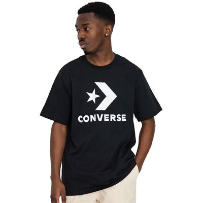 Converse Standard Fit Large Logo Star Chevron Tee Black Bărbați - Tricouri Converse - Negru - 10025458-A02-XS - Size: XS Negru XS male Converse Standard Fit Large Logo Star Chevron Tee Black Bărbați - Tricouri Converse - Negru - 10025458-A02-XS - Size: XS Negru XS male