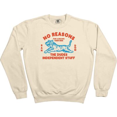 The Dudes No reasons Classic Sweatshirt Bărbați - Hanorace și bluze cu glugă The Dudes - Off-white - 10033567-L - Size: L Off-white L male The Dudes No reasons Classic Sweatshirt Bărbați - Hanorace și bluze cu glugă The Dudes - Off-white - 10033567-L - Size: L Off-white L male