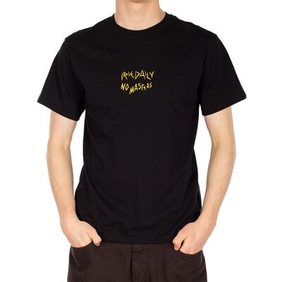 IrieDaily No Masters T-Shirt Black Bărbați - Tricouri IrieDaily - Negru - 114D311-700-XL - Size: XL Negru XL male IrieDaily No Masters T-Shirt Black Bărbați - Tricouri IrieDaily - Negru - 114D311-700-XL - Size: XL Negru XL male