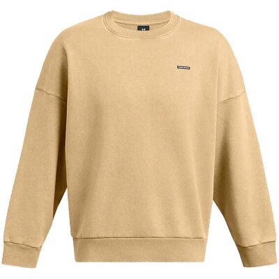 Under Armour M Icon Heavyweight Fleece Wash Oversized Crew Brown Bărbați - Hanorace și bluze cu glugă Under Armour - Maro - 1386553-263-M - Size: M Maro M male Under Armour M Icon Heavyweight Fleece Wash Oversized Crew Brown Bărbați - Hanorace și bluze cu glugă Under Armour - Maro - 1386553-263-M - Size: M Maro M male