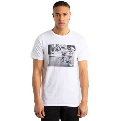 Dedicated T-shirt Stockholm Bike Wheelie Bărbați - Tricouri Dedicated - Alb - 18014-S - Size: S Alb S male Dedicated T-shirt Stockholm Bike Wheelie Bărbați - Tricouri Dedicated - Alb - 18014-S - Size: S Alb S male