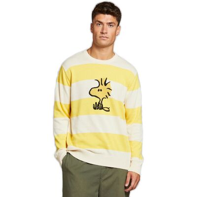 Dedicated Sweater Mora Woodstock Stripe Yellow Bărbați - Hanorace și bluze cu glugă Dedicated - Galben - 18545-L - Size: L Galben L male Dedicated Sweater Mora Woodstock Stripe Yellow Bărbați - Hanorace și bluze cu glugă Dedicated - Galben - 18545-L - Size: L Galben L male
