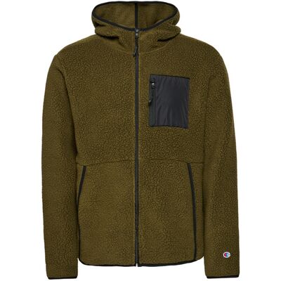 Champion Hooded Full Zip Top Bărbați - Hanorace și bluze cu glugă Champion - Verde - 216723-GS556-M - Size: M Verde M male Champion Hooded Full Zip Top Bărbați - Hanorace și bluze cu glugă Champion - Verde - 216723-GS556-M - Size: M Verde M male