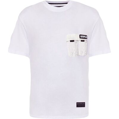 Caterpillar Multipocket T-Shirt White Bărbați - Tricouri Caterpillar - Alb - 2511870-WIT-L - Size: L Alb L male Caterpillar Multipocket T-Shirt White Bărbați - Tricouri Caterpillar - Alb - 2511870-WIT-L - Size: L Alb L male