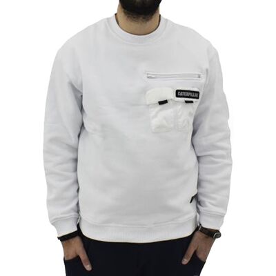 Caterpillar Multipocket Roundeck Hoodie White Bărbați - Hanorace și bluze cu glugă Caterpillar - Alb - 2910520-WIT-XL - Size: XL Alb XL male Caterpillar Multipocket Roundeck Hoodie White Bărbați - Hanorace și bluze cu glugă Caterpillar - Alb - 2910520-WIT-XL - Size: XL Alb XL male