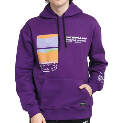 Caterpillar Fashion Pocket Hoodie Purple Bărbați - Hanorace și bluze cu glugă Caterpillar - Violet - 2910521-PRL-M - Size: M Violet M male Caterpillar Fashion Pocket Hoodie Purple Bărbați - Hanorace și bluze cu glugă Caterpillar - Violet - 2910521-PRL-M - Size: M Violet M male