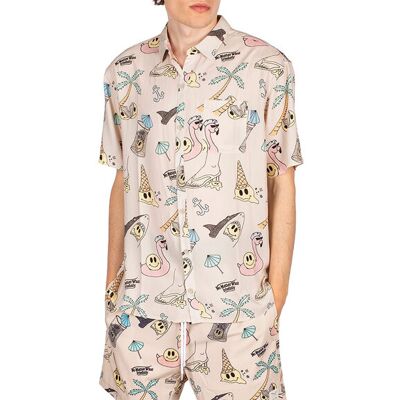 IrieDaily Resort SSL Shirt Multicolor 511B331-497 Bărbați - Cămaşă IrieDaily - Multicolor - 511B331-497-L - Size: L Multicolor L male IrieDaily Resort SSL Shirt Multicolor 511B331-497 Bărbați - Cămaşă IrieDaily - Multicolor - 511B331-497-L - Size: L Multicolor L male