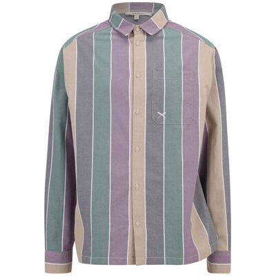 IrieDaily Samuel Stripe Shirt Bărbați - Cămaşă IrieDaily - Multicolor - 514D343-298-M - Size: M Multicolor M male IrieDaily Samuel Stripe Shirt Bărbați - Cămaşă IrieDaily - Multicolor - 514D343-298-M - Size: M Multicolor M male