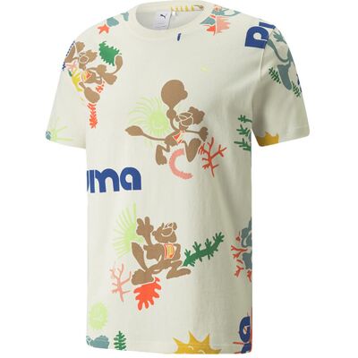 Puma Adventure Planet Printed Men's Tee Bărbați - Tricouri Puma - Alb - 533487_65-M - Size: M Alb M male Puma Adventure Planet Printed Men's Tee Bărbați - Tricouri Puma - Alb - 533487_65-M - Size: M Alb M male