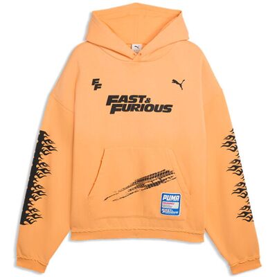 Puma PUMA X FAST & FURIOUS Hoodie Orange Bărbați - Hanorace și bluze cu glugă Puma - Portocaliu - 637903-01-S - Size: S Portocaliu S male Puma PUMA X FAST & FURIOUS Hoodie Orange Bărbați - Hanorace și bluze cu glugă Puma - Portocaliu - 637903-01-S - Size: S Portocaliu S male
