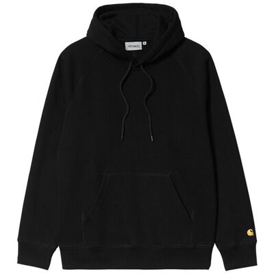 Carhartt WIP Carhartt Hooded Chase Sweat Black Bărbați - Hanorace și bluze cu glugă Carhartt WIP - Negru - I033661_00F_XX-XL - Size: XL Negru XL male Carhartt WIP Carhartt Hooded Chase Sweat Black Bărbați - Hanorace și bluze cu glugă Carhartt WIP - Negru - I033661_00F_XX-XL - Size: XL Negru XL male