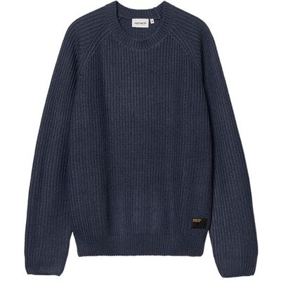 Carhartt WIP Forth Sweater Air force Blue Bărbați - Hanorace și bluze cu glugă Carhartt WIP - Albastru - I033883_29L_XX-XL - Size: XL Albastru XL male Carhartt WIP Forth Sweater Air force Blue Bărbați - Hanorace și bluze cu glugă Carhartt WIP - Albastru - I033883_29L_XX-XL - Size: XL Albastru XL male
