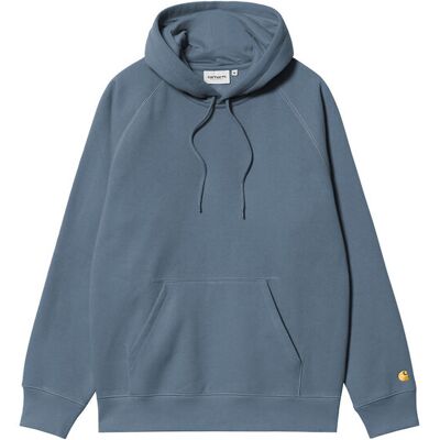 Carhartt WIP Hooded Chase Sweat Positano Bărbați - Hanorace și bluze cu glugă Carhartt WIP - Gri - I033661_2J2_XX-S - Size: S Gri S male Carhartt WIP Hooded Chase Sweat Positano Bărbați - Hanorace și bluze cu glugă Carhartt WIP - Gri - I033661_2J2_XX-S - Size: S Gri S male