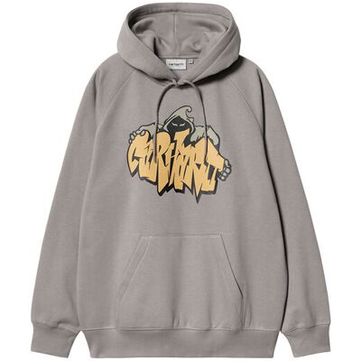 Carhartt WIP Hooded Yute Sweat Misty Grey Bărbați - Hanorace și bluze cu glugă Carhartt WIP - Gri - I033937_29K_XX-L - Size: L Gri L male Carhartt WIP Hooded Yute Sweat Misty Grey Bărbați - Hanorace și bluze cu glugă Carhartt WIP - Gri - I033937_29K_XX-L - Size: L Gri L male