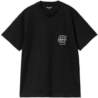 Carhartt WIP S/S Fragments Pocket T-Shirt Black Bărbați - Tricouri Carhartt WIP - Negru - I034407_0D2_XX-M - Size: M Negru M male Carhartt WIP S/S Fragments Pocket T-Shirt Black Bărbați - Tricouri Carhartt WIP - Negru - I034407_0D2_XX-M - Size: M Negru M male