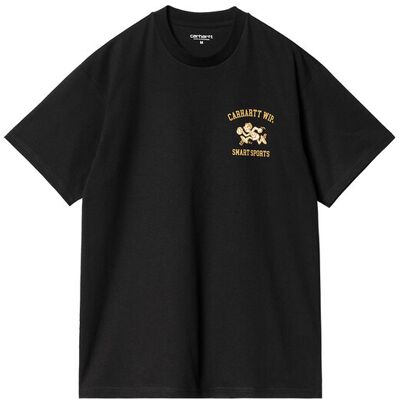 Carhartt WIP S/S Smart Sports T-Shirt Black Bărbați - Tricouri Carhartt WIP - Negru - I033121_89_XX-M - Size: M Negru M male Carhartt WIP S/S Smart Sports T-Shirt Black Bărbați - Tricouri Carhartt WIP - Negru - I033121_89_XX-M - Size: M Negru M male