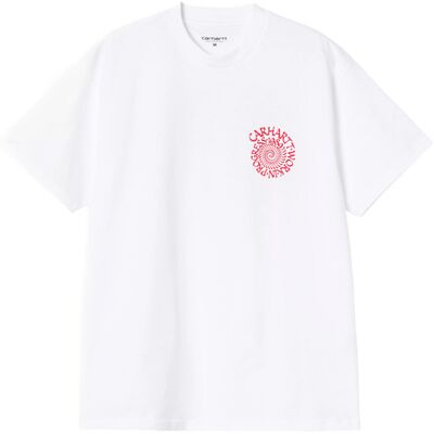 Carhartt WIP S/S Spirals T-Shirt White Bărbați - Tricouri Carhartt WIP - Alb - I036264_02_XX-XL - Size: XL Alb XL male Carhartt WIP S/S Spirals T-Shirt White Bărbați - Tricouri Carhartt WIP - Alb - I036264_02_XX-XL - Size: XL Alb XL male