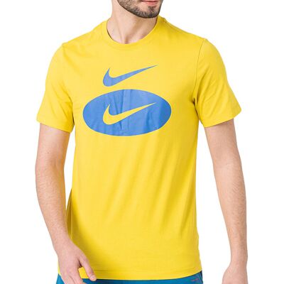 Nike Nsw Swoosh Oval T-Shirt Yellow Bărbați - Tricouri Nike - Galben - DM6343-709-S - Size: S Galben S male Nike Nsw Swoosh Oval T-Shirt Yellow Bărbați - Tricouri Nike - Galben - DM6343-709-S - Size: S Galben S male