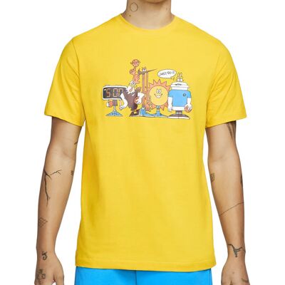 Nike Basketball T-Shirt Bărbați - Tricouri Nike - Galben - DN3003-709-L - Size: L Galben L male Nike Basketball T-Shirt Bărbați - Tricouri Nike - Galben - DN3003-709-L - Size: L Galben L male