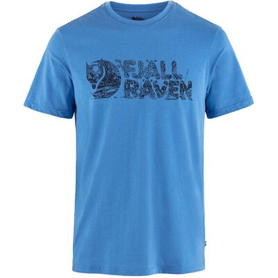 Fjällräven Lush Logo T-shirt M Blue Bărbați - Tricouri Fjällräven - Albastru - F12600219-525-S - Size: S Albastru S male Fjällräven Lush Logo T-shirt M Blue Bărbați - Tricouri Fjällräven - Albastru - F12600219-525-S - Size: S Albastru S male