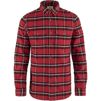 Fjällräven Övik Heavy Flannel Shirt M Red Bărbați - Cămaşă Fjällräven - Roșu - F82978-345-021-S - Size: S Roșu S male Fjällräven Övik Heavy Flannel Shirt M Red Bărbați - Cămaşă Fjällräven - Roșu - F82978-345-021-S - Size: S Roșu S male