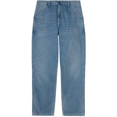 Carhartt WIP Simple Pant Blue Bărbați - Pantaloni Carhartt WIP - Albastru - I022947_01_WJ-36-32 - Size: 36-32 Albastru 36-32 male Carhartt WIP Simple Pant Blue Bărbați - Pantaloni Carhartt WIP - Albastru - I022947_01_WJ-36-32 - Size: 36-32 Albastru 36-32 male