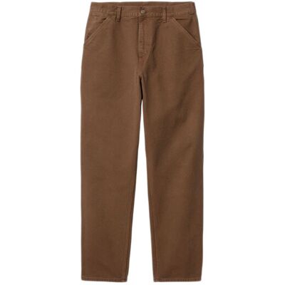 Carhartt WIP Single Knee Pant Tamarind Bărbați - Pantaloni Carhartt WIP - Maro - I026463_1CN_FH-34-32 - Size: 34-32 Maro 34-32 male Carhartt WIP Single Knee Pant Tamarind Bărbați - Pantaloni Carhartt WIP - Maro - I026463_1CN_FH-34-32 - Size: 34-32 Maro 34-32 male