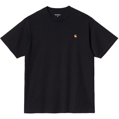 Carhartt WIP S/S American Script T-Shirt Black Bărbați - Tricouri Carhartt WIP - Negru - I029956_89_XX-XL - Size: XL Negru XL male Carhartt WIP S/S American Script T-Shirt Black Bărbați - Tricouri Carhartt WIP - Negru - I029956_89_XX-XL - Size: XL Negru XL male