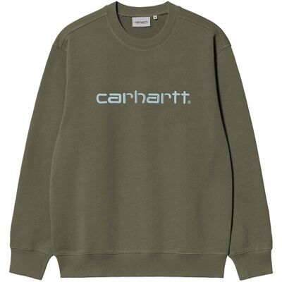 Carhartt WIP Carhartt Sweat Green Bărbați - Hanorace și bluze cu glugă Carhartt WIP - Verde - I030546_3PM_XX-XL - Size: XL Verde XL male Carhartt WIP Carhartt Sweat Green Bărbați - Hanorace și bluze cu glugă Carhartt WIP - Verde - I030546_3PM_XX-XL - Size: XL Verde XL male
