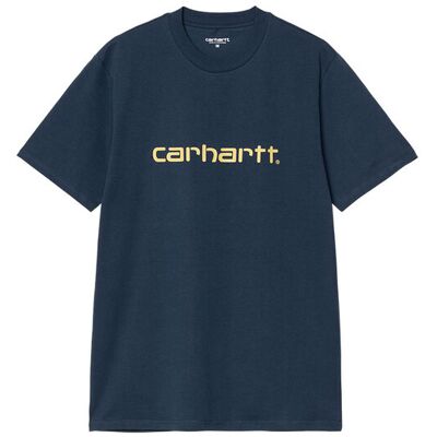 Carhartt WIP S/S Script T-Shirt Blue Bărbați - Tricouri Carhartt WIP - Albastru - I031047_2QF_XX-XL - Size: XL Albastru XL male Carhartt WIP S/S Script T-Shirt Blue Bărbați - Tricouri Carhartt WIP - Albastru - I031047_2QF_XX-XL - Size: XL Albastru XL male