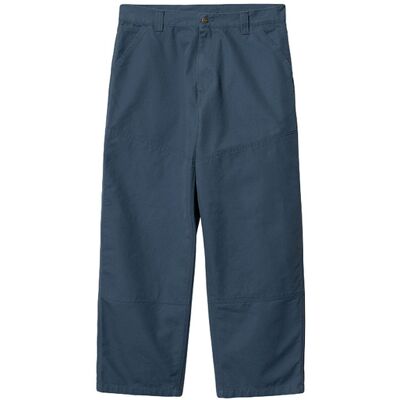 Carhartt WIP Wide Panel Pant Blue Bărbați - Pantaloni Carhartt WIP - Albastru - I031393_E9_02-L - Size: L Albastru L male Carhartt WIP Wide Panel Pant Blue Bărbați - Pantaloni Carhartt WIP - Albastru - I031393_E9_02-L - Size: L Albastru L male