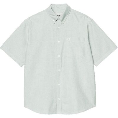 Carhartt WIP S/S Braxton Shirt Green I031454_3MP_XX Bărbați - Cămaşă Carhartt WIP - Verde - I031454_3MP_XX-M - Size: M Verde M male Carhartt WIP S/S Braxton Shirt Green I031454_3MP_XX Bărbați - Cămaşă Carhartt WIP - Verde - I031454_3MP_XX-M - Size: M Verde M male