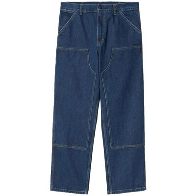 Carhartt WIP Double Knee Pant Blue I032699_01_06 Bărbați - Pantaloni Carhartt WIP - Albastru - I032699_01_06-30-32 - Size: 30-32 Albastru 30-32 male Carhartt WIP Double Knee Pant Blue I032699_01_06 Bărbați - Pantaloni Carhartt WIP - Albastru - I032699_01_06-30-32 - Size: 30-32 Albastru 30-32 male