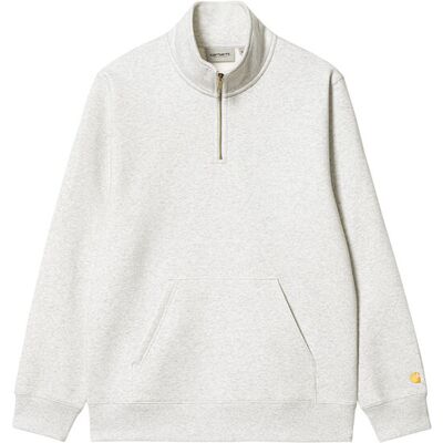 Carhartt WIP Chase Neck Zip Sweatshirt Ash Heather Bărbați - Hanorace și bluze cu glugă Carhartt WIP - Gri - I033665_00J_XX-XL - Size: XL Gri XL male Carhartt WIP Chase Neck Zip Sweatshirt Ash Heather Bărbați - Hanorace și bluze cu glugă Carhartt WIP - Gri - I033665_00J_XX-XL - Size: XL Gri XL male
