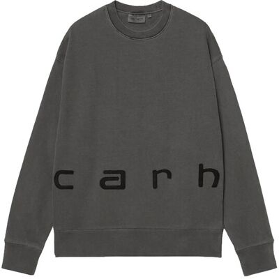 Carhartt WIP Felt Script Sweat Black Bărbați - Hanorace și bluze cu glugă Carhartt WIP - Negru - I034041_00E_GD-XL - Size: XL Negru XL male Carhartt WIP Felt Script Sweat Black Bărbați - Hanorace și bluze cu glugă Carhartt WIP - Negru - I034041_00E_GD-XL - Size: XL Negru XL male