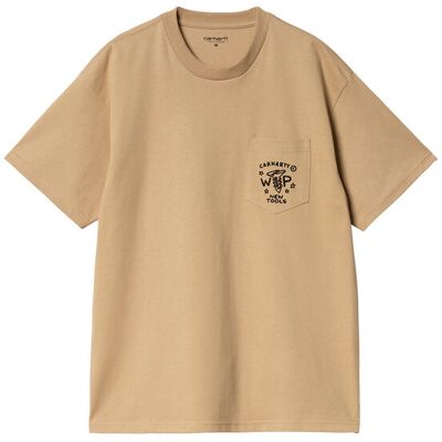 Carhartt WIP S/S Fragments Pocket T-Shirt Dusty H Brown Bărbați - Tricouri Carhartt WIP - Maro - I034407_0IA_XX-L - Size: L Maro L male Carhartt WIP S/S Fragments Pocket T-Shirt Dusty H Brown Bărbați - Tricouri Carhartt WIP - Maro - I034407_0IA_XX-L - Size: L Maro L male