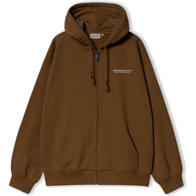 Carhartt WIP Hooded Runaway Sweat Jacket Hamilton Brown Bărbați - Hanorace și bluze cu glugă Carhartt WIP - Maro - I034414_2IQ_06-M - Size: M Maro M male Carhartt WIP Hooded Runaway Sweat Jacket Hamilton Brown Bărbați - Hanorace și bluze cu glugă Carhartt WIP - Maro - I034414_2IQ_06-M - Size: M Maro M male