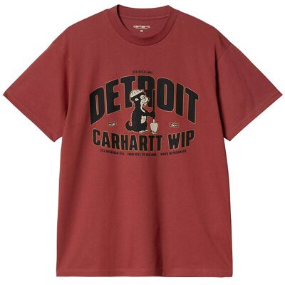 Carhartt WIP S/S Underground T-Shirt Red Bărbați - Tricouri Carhartt WIP - Roșu - I034642_2P4_XX-XL - Size: XL Roșu XL male Carhartt WIP S/S Underground T-Shirt Red Bărbați - Tricouri Carhartt WIP - Roșu - I034642_2P4_XX-XL - Size: XL Roșu XL male