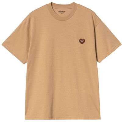 Carhartt WIP S/S Heart II Hartt T-Shirt Brown Bărbați - Tricouri Carhartt WIP - Maro - I035203_07E_XX-XL - Size: XL Maro XL male Carhartt WIP S/S Heart II Hartt T-Shirt Brown Bărbați - Tricouri Carhartt WIP - Maro - I035203_07E_XX-XL - Size: XL Maro XL male