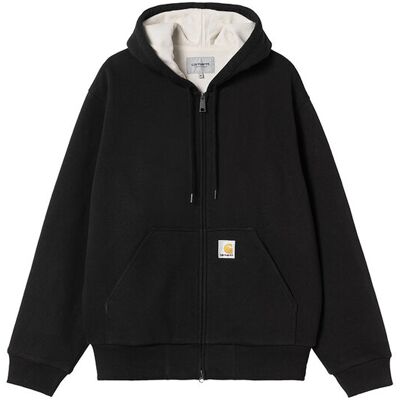 Carhartt WIP Active Sweat Jacket Black Bărbați - Hanorace și bluze cu glugă Carhartt WIP - Negru - I035602_89_06-XL - Size: XL Negru XL male Carhartt WIP Active Sweat Jacket Black Bărbați - Hanorace și bluze cu glugă Carhartt WIP - Negru - I035602_89_06-XL - Size: XL Negru XL male
