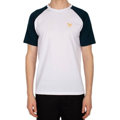 IrieDaily Chestflag Raglan Tee Bărbați - Tricouri IrieDaily - Alb - 113B570-710-L - Size: L Alb L male IrieDaily Chestflag Raglan Tee Bărbați - Tricouri IrieDaily - Alb - 113B570-710-L - Size: L Alb L male