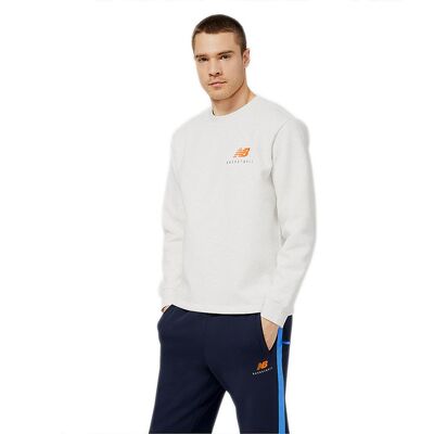 New Balance Hoops Abstract Crew Grey Bărbați - Hanorace și bluze cu glugă New Balance - Gri - MT23586SAH-M - Size: M Gri M male New Balance Hoops Abstract Crew Grey Bărbați - Hanorace și bluze cu glugă New Balance - Gri - MT23586SAH-M - Size: M Gri M male