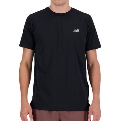 New Balance Sport Essentials T-Shirt MT41222BK Bărbați - Tricouri New Balance - Negru - MT41222BK-XL - Size: XL Negru XL male New Balance Sport Essentials T-Shirt MT41222BK Bărbați - Tricouri New Balance - Negru - MT41222BK-XL - Size: XL Negru XL male
