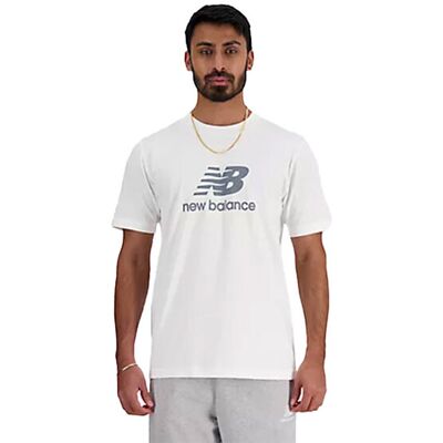 New Balance Sport Essentials Logo T-Shirt White Bărbați - Tricouri New Balance - Alb - MT41502WT-M - Size: M Alb M male New Balance Sport Essentials Logo T-Shirt White Bărbați - Tricouri New Balance - Alb - MT41502WT-M - Size: M Alb M male
