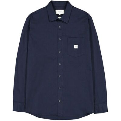Makia Square Pocket Shirt M Blue Bărbați - Cămaşă Makia - Albastru - M60121_670-M - Size: M Albastru M male Makia Square Pocket Shirt M Blue Bărbați - Cămaşă Makia - Albastru - M60121_670-M - Size: M Albastru M male
