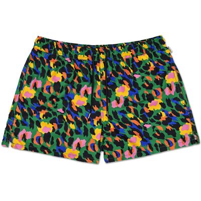 Happy Socks Leopard Swim Shorts Bărbați - Pantaloni scurţi Happy Socks - Multicolor - LEO116-7500-M - Size: M Multicolor M male Happy Socks Leopard Swim Shorts Bărbați - Pantaloni scurţi Happy Socks - Multicolor - LEO116-7500-M - Size: M Multicolor M male