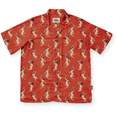 The Dudes Ladies Red Hawaiian Shirt Bărbați - Cămaşă The Dudes - Multicolor - 202262-M - Size: M Multicolor M male The Dudes Ladies Red Hawaiian Shirt Bărbați - Cămaşă The Dudes - Multicolor - 202262-M - Size: M Multicolor M male