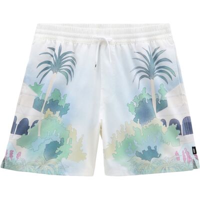 Vans Primary Resorty Elastic White Bărbați - Pantaloni scurţi Vans - Multicolor - VN0008KXWHT-M - Size: M Multicolor M male Vans Primary Resorty Elastic White Bărbați - Pantaloni scurţi Vans - Multicolor - VN0008KXWHT-M - Size: M Multicolor M male